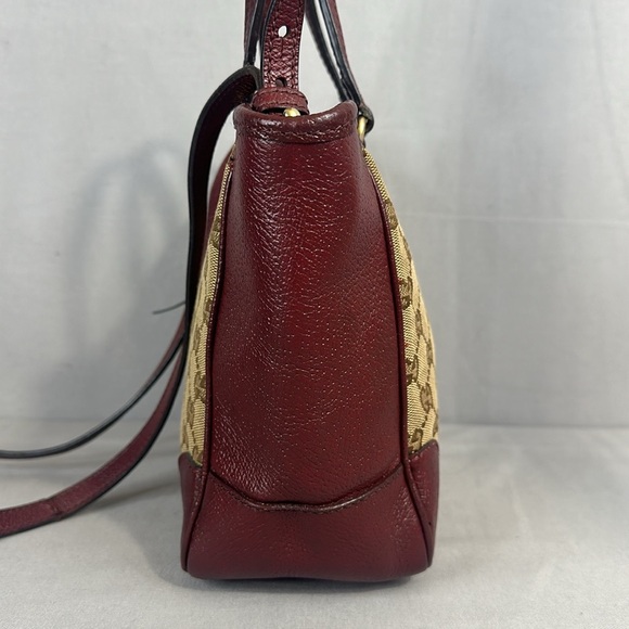 Gucci Beige/Brown GG Bree Top Handle Bag - Picture 5 of 11